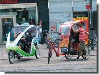Berlin in einer Rikscha entdecken!