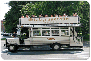 Berlin Nostalgisch im Berliner Zille Bus