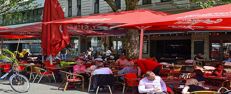 Straßencafé Kurfürstendamm