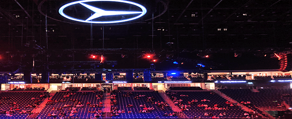 Mercedes-Benz Arena Saalplan