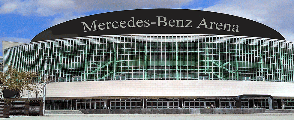 Hotels an der Mercedes-Benz Arena in Berlin