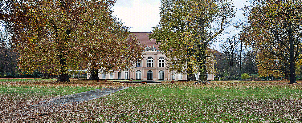 Schlosspark Schönhausen mit Schloss