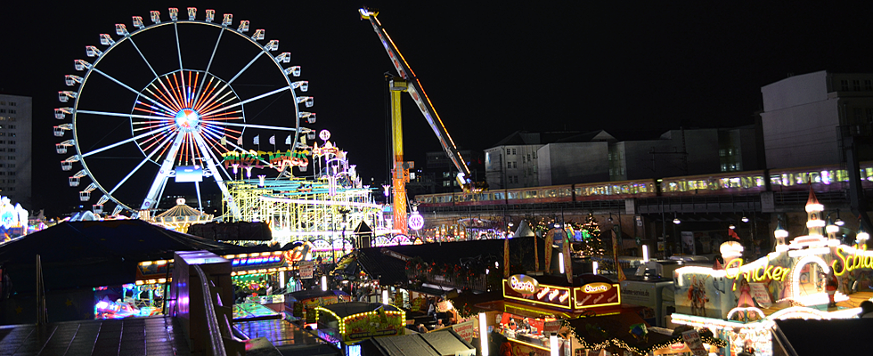Weihnachtsmarkt am Alexa in Berlin - Advent - Berlinstadtservice
