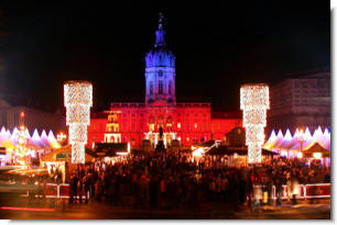 Weihnachtsmarkt vor dem Schloss Charlottenburg
