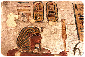 Wandbilder Ägyptisches Museum