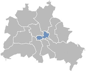 Bezirk Berlin Friedrichshain-Kreuzberg