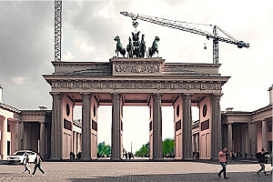 Brandenburger Tor Restaurierung