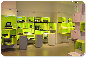 Ausstellung im Computerspielemuseum in Berlin