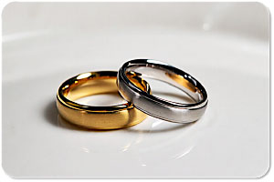 Heiraten mit Hochzeitsringe