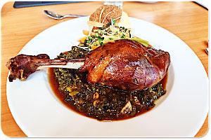 Berliner Gänsebraten mit Rotkohl