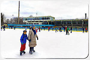 Eisbahnen im Horst-Dohm-Stadion Eislaufstadion