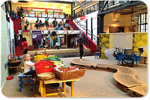 Indoorspielplatz Labyrinth