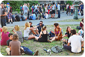 Party im Mauerpark