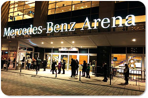 Parkplatz Mercedes-Benz-Arena