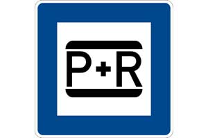 Parken am Park and Ride Berlin
