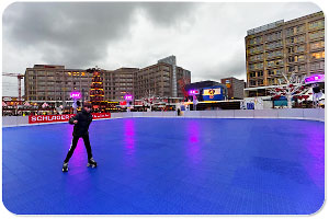 Rollschuhbahn Alexanderplatz