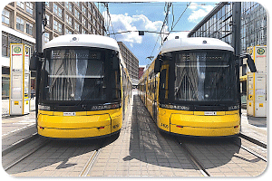 Tram Linien Berlin