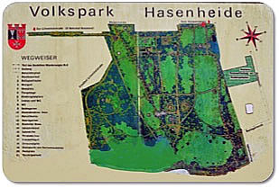 Tafel am Volkspark Hasenheide in Berlin Neukölln