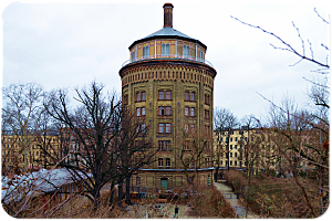 Wasserturm am Prenzlauer Berg in Berlin