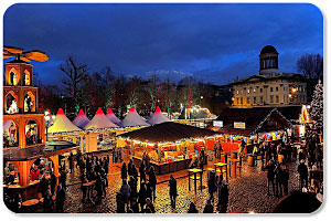 Weihnachtsmarkt Besucher