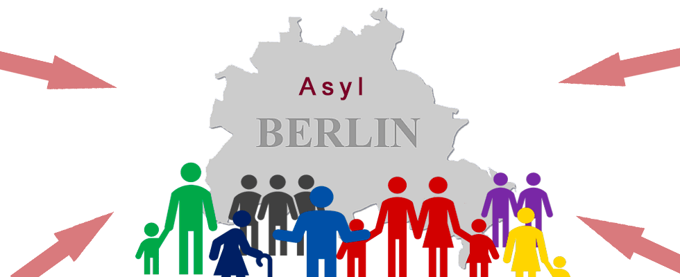 Erstanlaufstelle für Flüchtlinge in Berlin