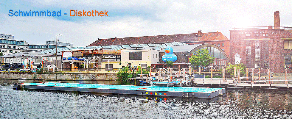 Diskothek Badeschiff in Berlin