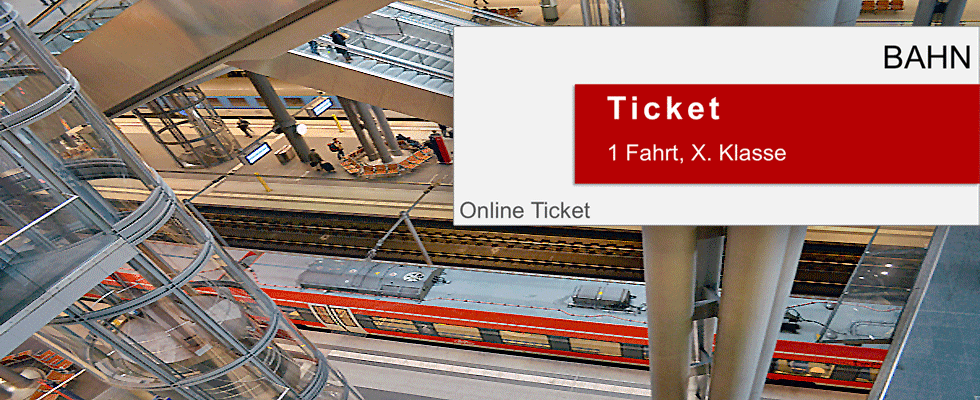 Bahntickets Online