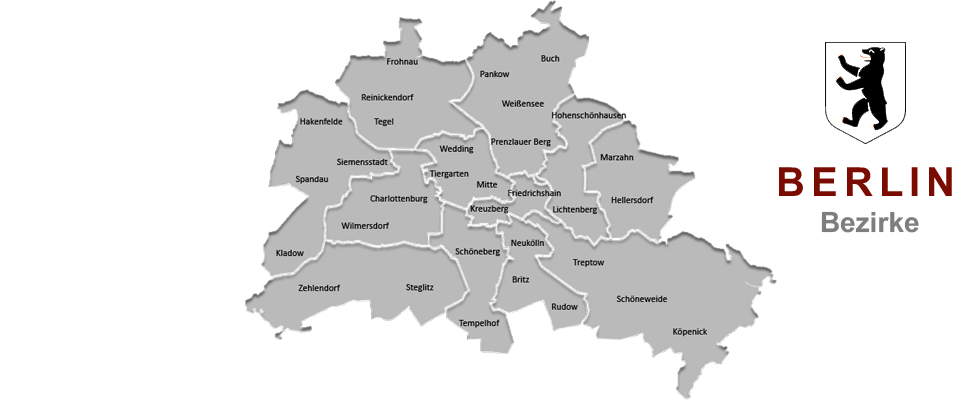Bezirke in Berlin