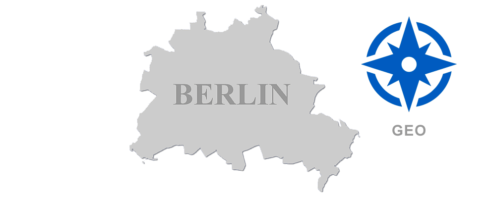 Berliner Karte Geographische Lage von Berlin