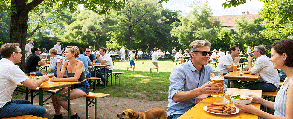 Biergarten, Gartenlokal und Ausflugslokale