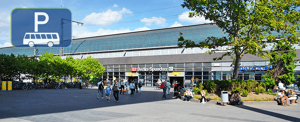 Busparkplatz Bahnhof Spandau