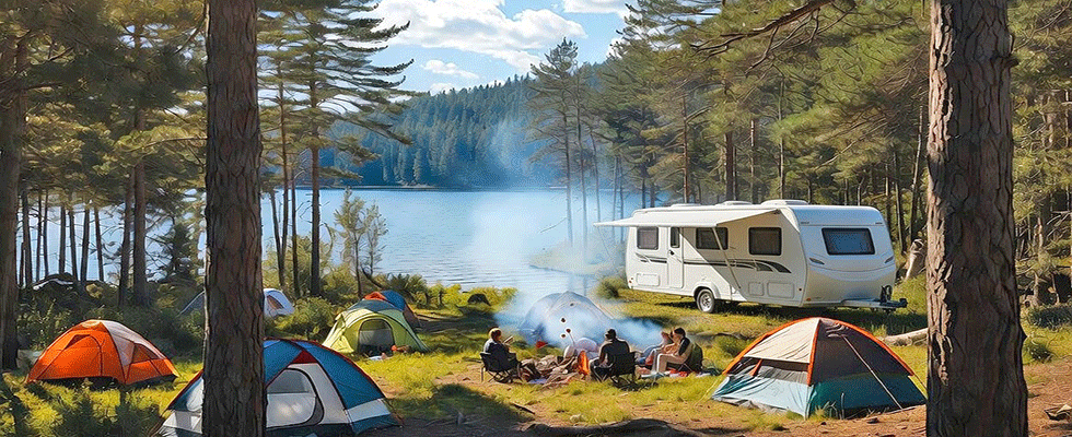 Campingplatz Krossinsee