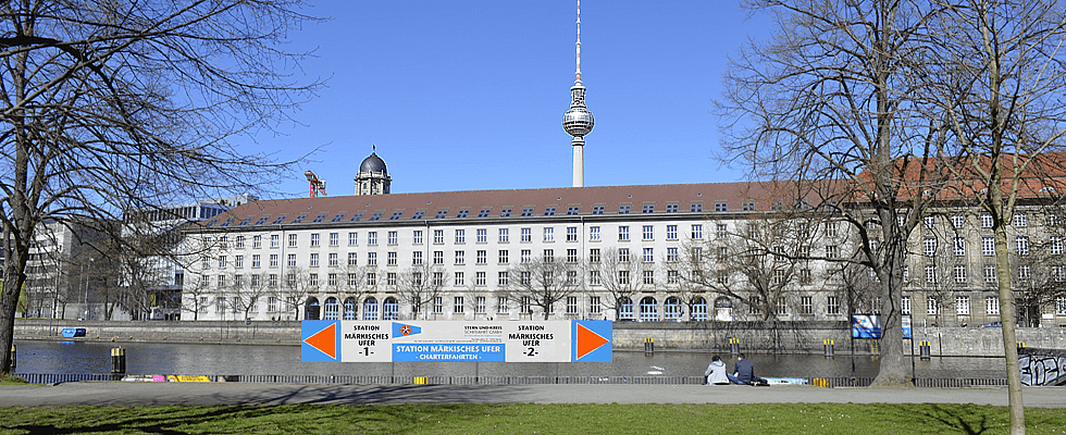 Anlegestelle Märkisches Ufer in Berlin