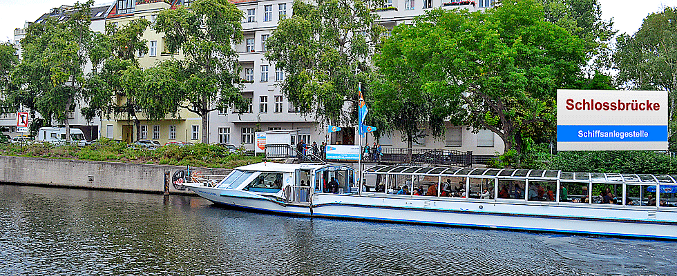 Anlegestelle Schlossbrücke Dampfer Anlegestelle Charlottenburg