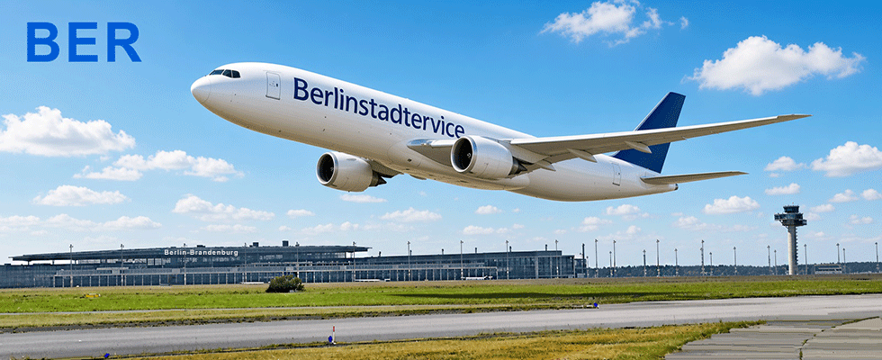 Flughafen BER Abflug