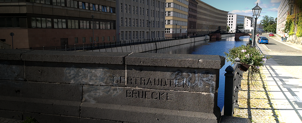 Gertraudenbrücke in Berlin