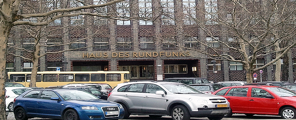 Klinkerfassade Haus des Rundfunks