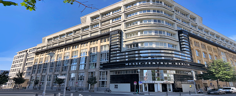 Mossehaus in Berlin Berlinstadtservice