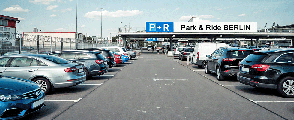P+R Parkplatz Berlin Park and Ride Parkplatz Berlin