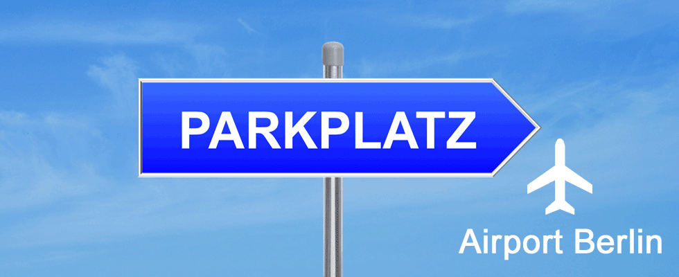 Parkplatz am Flughafen Berlin-Schönefeld