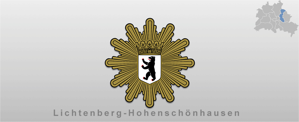 Polizei Polizei in Berlin nach Bezirk