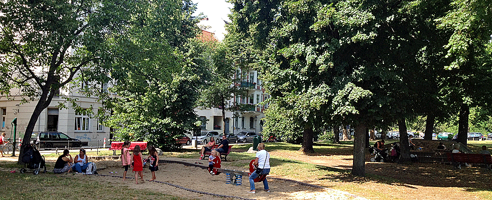 Spiel- und Freizeitanlage im Volkspark Friedrichshain