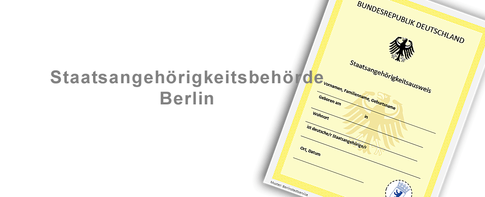 Staatsangehörigkeitsbehörde Berlin