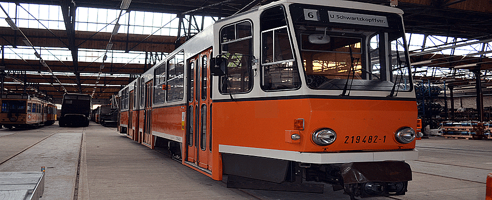 Straßenbahnmuseum - Tatra Tram