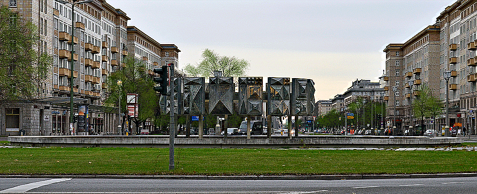 Strausberger Platz in Berlin Mitte