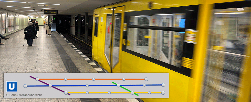 U-Bahn Streckenübersicht