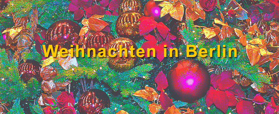 Baumschmuck zu Weihnachten in Berlin Weihnachten in Berlin