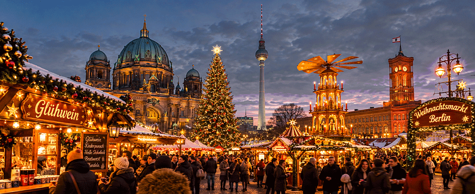 Weihnachtsmarkt an der Gedächniskirche