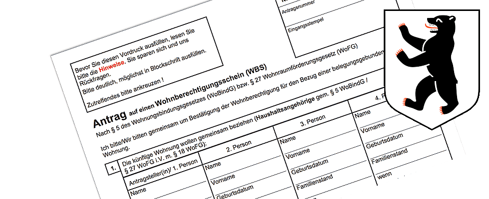 WBS in Berlin beantragen